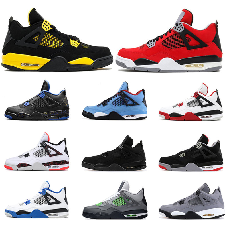New Basketball Shoes 4s For Mushroom Cactus Jack Tattoo Bred Fire Red Thunder Neon Alternate Cool Grey Mens Sports Sneakers Size 7-13
New Basketball Shoes 4s For Mushroom Cactus Jack Tattoo Bred Fire Red Thunder Neon Alternate Cool Grey Mens Sports Sneakers Size 7-13