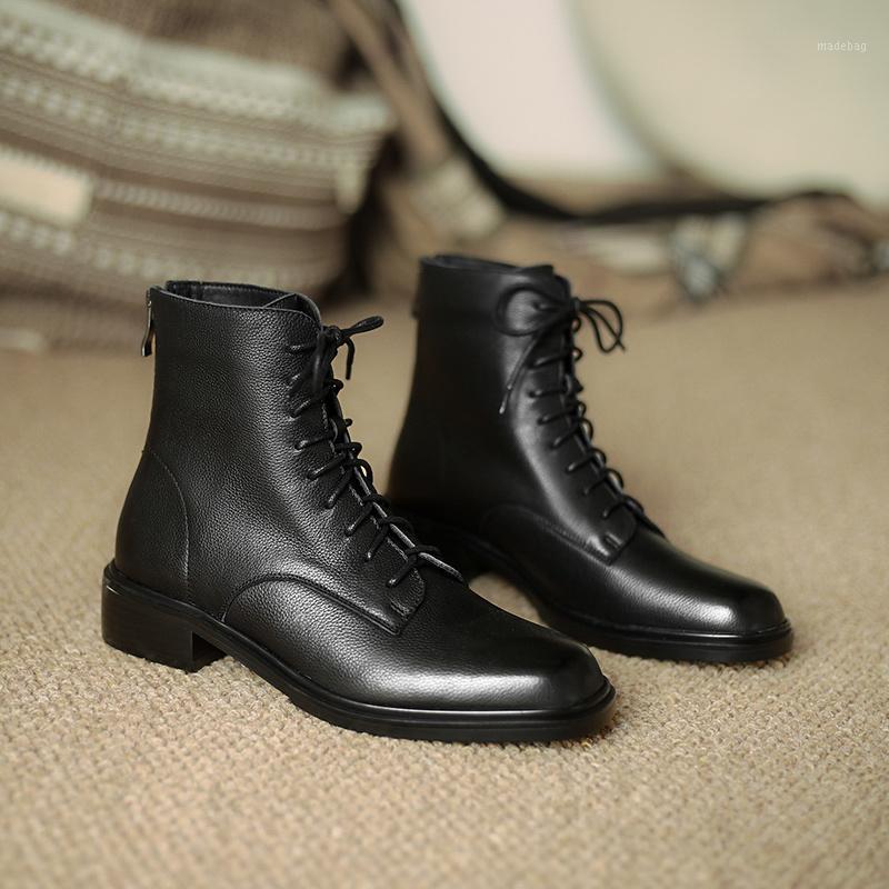 SKLFGXZY black Riding boots Genuine leather Female boots Women's lace-up cowhide Women's shoes 34-401
SKLFGXZY black Riding boots Genuine leather Female boots Women's lace-up cowhide Women's shoes 34-401