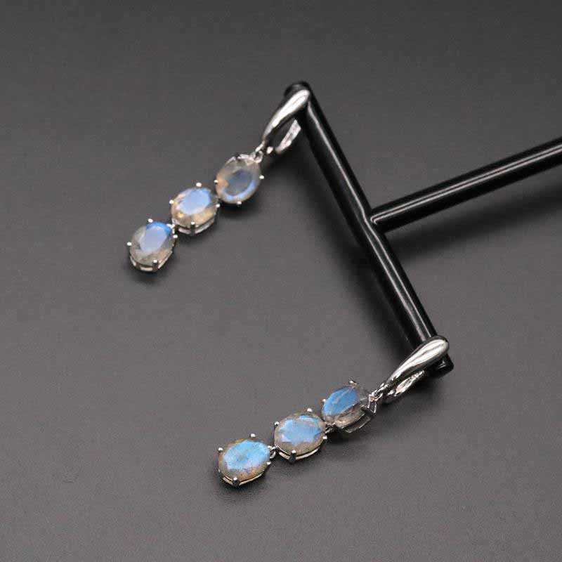 natural Labradorite long earring ,oval 7*9mm 6 piece real gemstone earring 925 sterling silver fine jewelry for women gift
natural Labradorite long earring ,oval 7*9mm 6 piece real gemstone earring 925 sterling silver fine jewelry for women gift