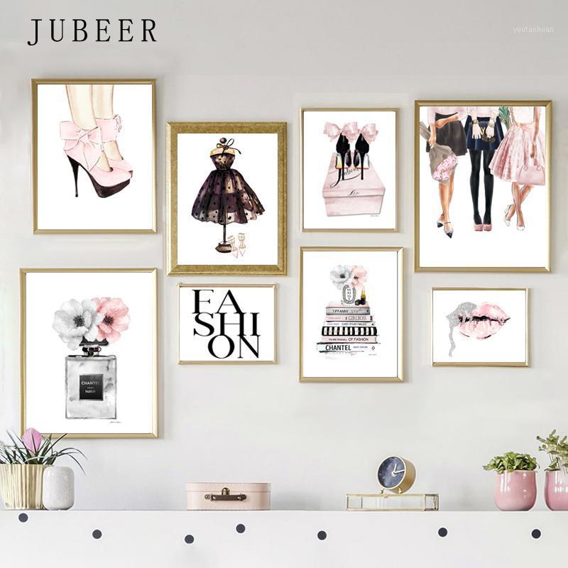 Nordic Style Fashion Posters and Prints Lips Makeup Canvas Painting Modern Pink Wall Art Picture for Girl Room Wall Painting1
Nordic Style Fashion Posters and Prints Lips Makeup Canvas Painting Modern Pink Wall Art Picture for Girl Room Wall Painting1