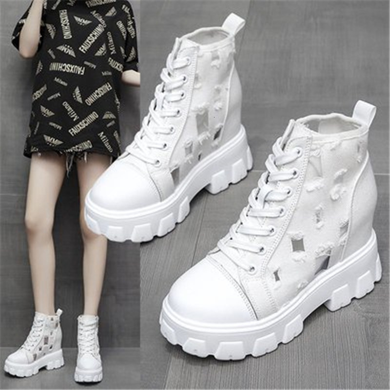 New Hollow 2021 Autumn Off the Canvas Boots for Women Pinkie Lace Up to Hidden Heel Shoes Woman Chunky White GBTP, Black
New Hollow 2021 Autumn Off the Canvas Boots for Women Pinkie Lace Up to Hidden Heel Shoes Woman Chunky White GBTP, Black