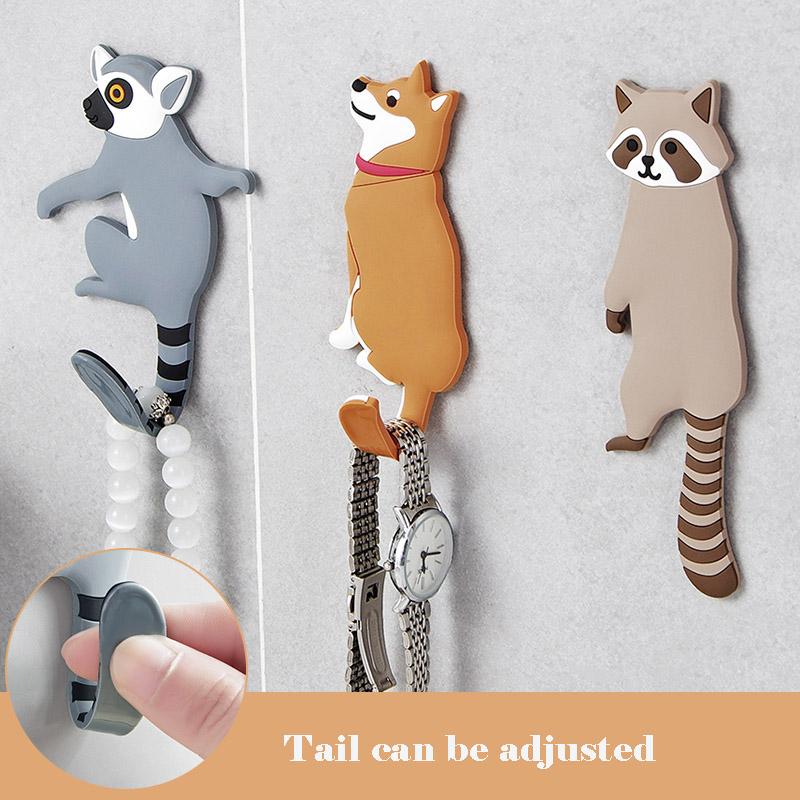 Cute Animal Wall Key Holder Wall Hooks Refrigerator Hanger Organizer Key Rack Housekeeper Home Decoration Hook
Cute Animal Wall Key Holder Wall Hooks Refrigerator Hanger Organizer Key Rack Housekeeper Home Decoration Hook