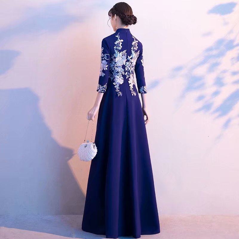 2021 New Robe Soiree Long Sleeves High Goal Elegant Formal Night Prom Party Dressed 1087 NIF7 evening, Photo color
2021 New Robe Soiree Long Sleeves High Goal Elegant Formal Night Prom Party Dressed 1087 NIF7 evening, Photo color