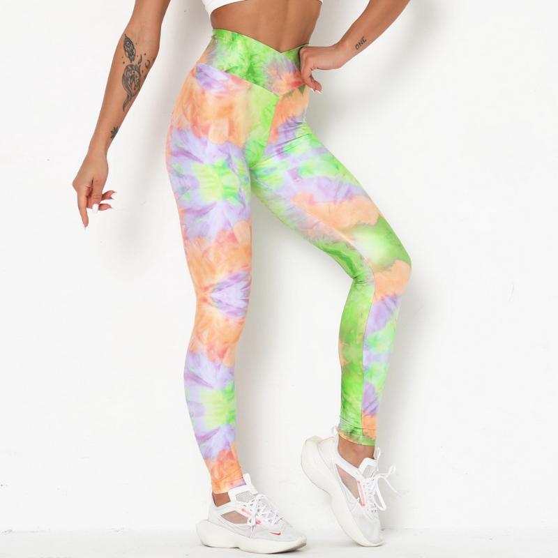 Women's Fitness Gym Leggings Tie Dye Print Workout Sports Pants High Waist Cross Push Up Tights Yoga Pant Trainning Wear PT0011, White yellow orange
Women's Fitness Gym Leggings Tie Dye Print Workout Sports Pants High Waist Cross Push Up Tights Yoga Pant Trainning Wear PT0011, White yellow orange