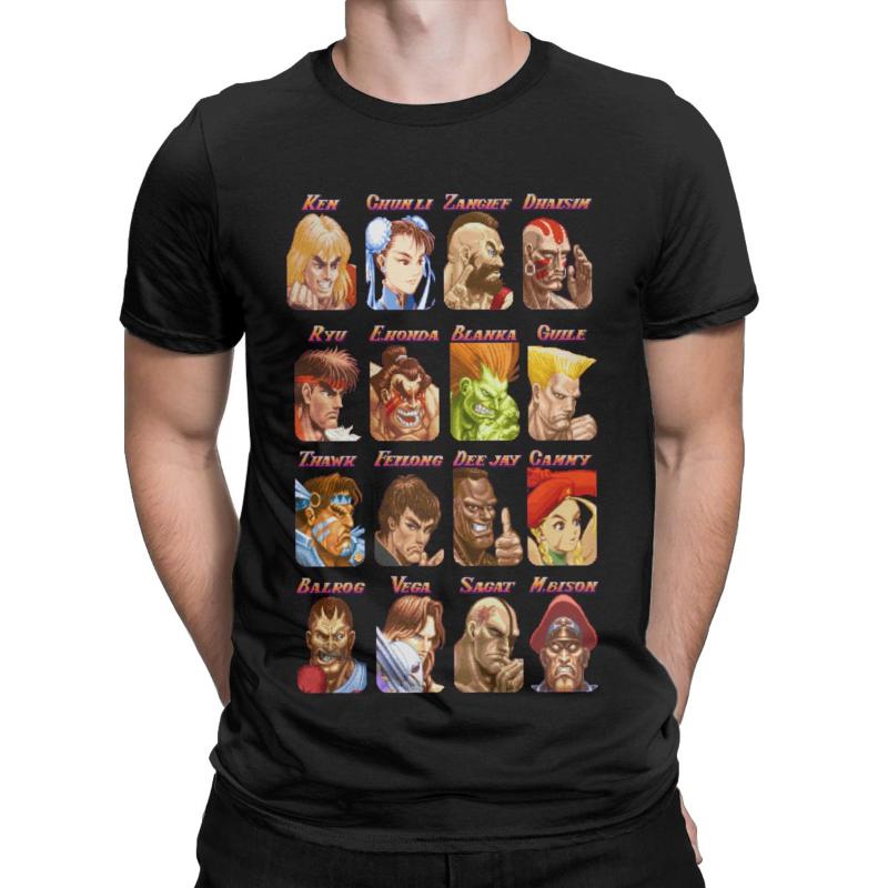 Men's T-Shirts Novelty Street Fighter Select Classic O Neck Pure Cotton T Shirts Short Sleeve Tees Gift Clothes, White;black
Men's T-Shirts Novelty Street Fighter Select Classic O Neck Pure Cotton T Shirts Short Sleeve Tees Gift Clothes, White;black