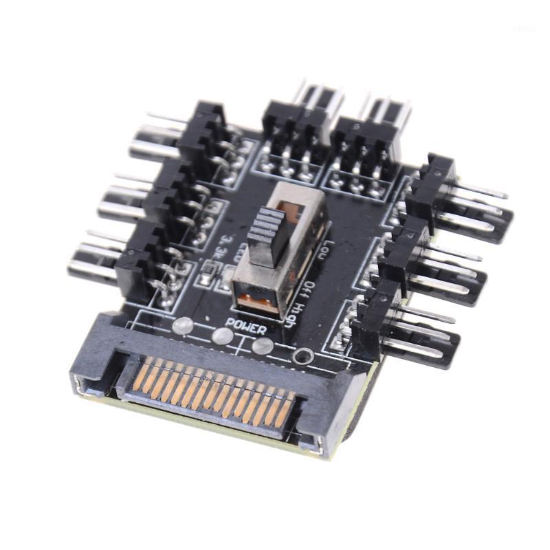 PC 12V SATA 1 to 8 3pin Power Socket PCB Adapter SATA 1 to 8 Way Cooling Fan Splitter Hub Cooler Cooling Fan Hub Computer1
PC 12V SATA 1 to 8 3pin Power Socket PCB Adapter SATA 1 to 8 Way Cooling Fan Splitter Hub Cooler Cooling Fan Hub Computer1