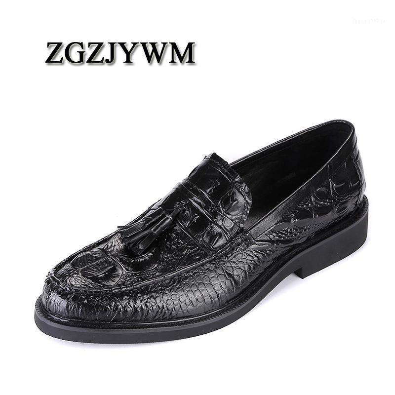 ZGZJYWM Fashion Spring/Autumn Crocodile Pattern Slip-On Pointed Toe Formal Genuine Leather Flat Man Dress Shoes With Tassel1, Black
ZGZJYWM Fashion Spring/Autumn Crocodile Pattern Slip-On Pointed Toe Formal Genuine Leather Flat Man Dress Shoes With Tassel1, Black