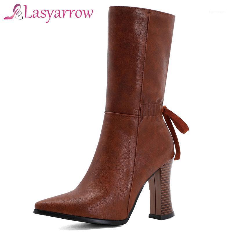 Lasyarrow Winter Boots Fashion PU Shoes Thick Heel Mid Calf Boots 2020 Women's Fashion Comfortable Shoe Black Plus Size 501
Lasyarrow Winter Boots Fashion PU Shoes Thick Heel Mid Calf Boots 2020 Women's Fashion Comfortable Shoe Black Plus Size 501
