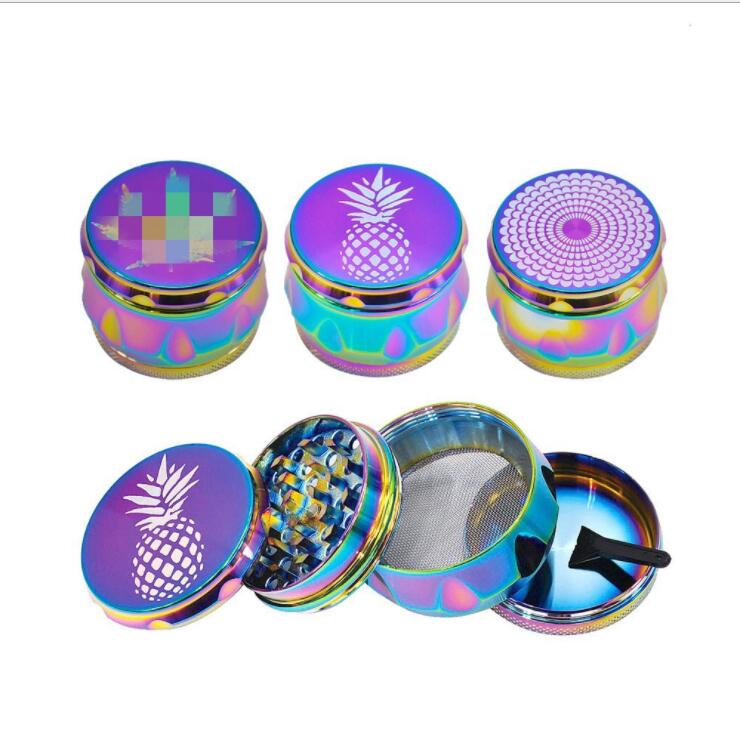 Herb Grinder Zinc Alloy 4 Layers Grinders Dazzle Print Smoking Accessories Tobacco Crusher Smoking Grinders Smoking Pipe Accessories LSK1622
Herb Grinder Zinc Alloy 4 Layers Grinders Dazzle Print Smoking Accessories Tobacco Crusher Smoking Grinders Smoking Pipe Accessories LSK1622
