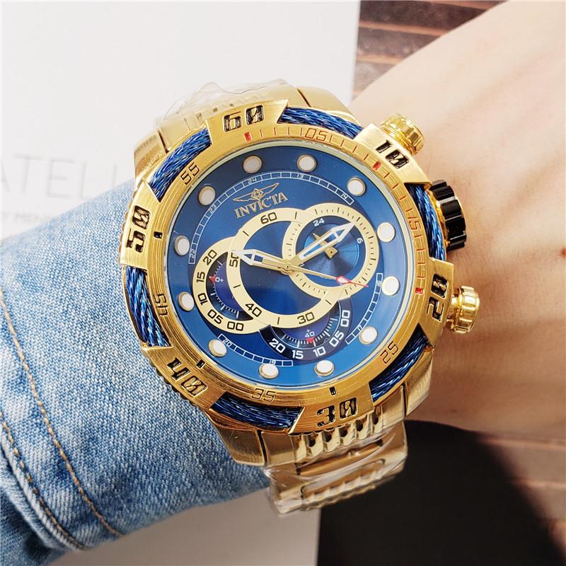 INVICTA Hot Selling Men's Sports Calendar Watch Royal Oak Steel Band Rotating Large Dial All hands can be operated
INVICTA Hot Selling Men's Sports Calendar Watch Royal Oak Steel Band Rotating Large Dial All hands can be operated
