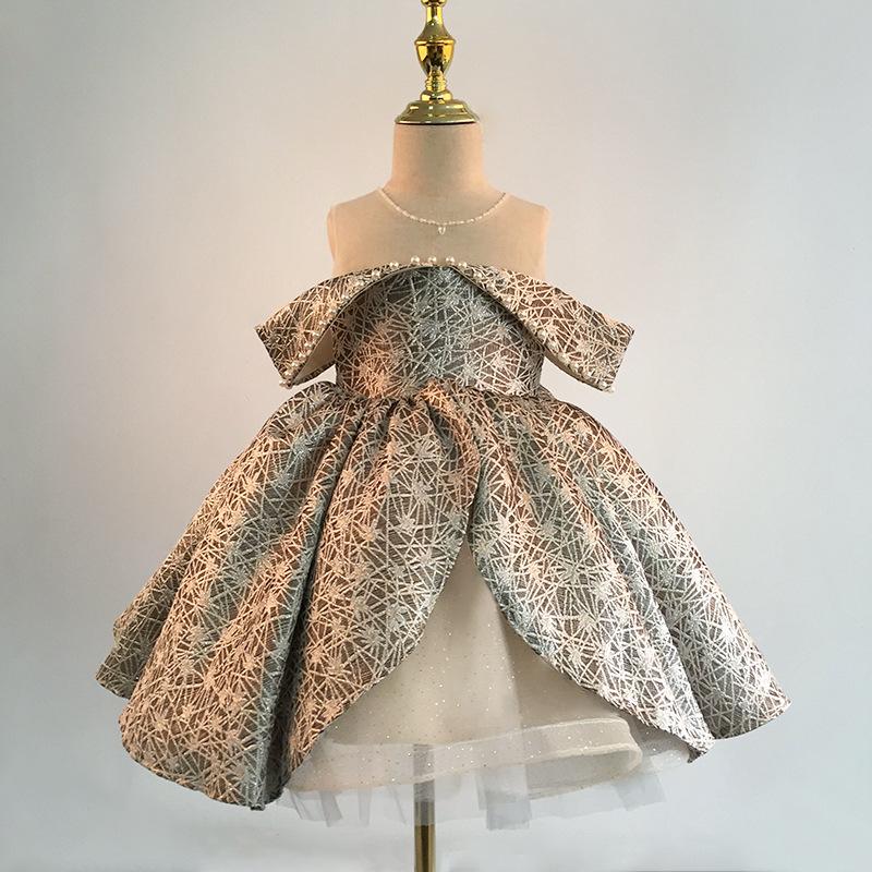 Girl's Dresses Yoliyolei Off-shoulder Children Dress Lace Princess Birthday Pearls Decoration Ball Gown Clothes Elegant Flower Girl, Red;yellow
Girl's Dresses Yoliyolei Off-shoulder Children Dress Lace Princess Birthday Pearls Decoration Ball Gown Clothes Elegant Flower Girl, Red;yellow