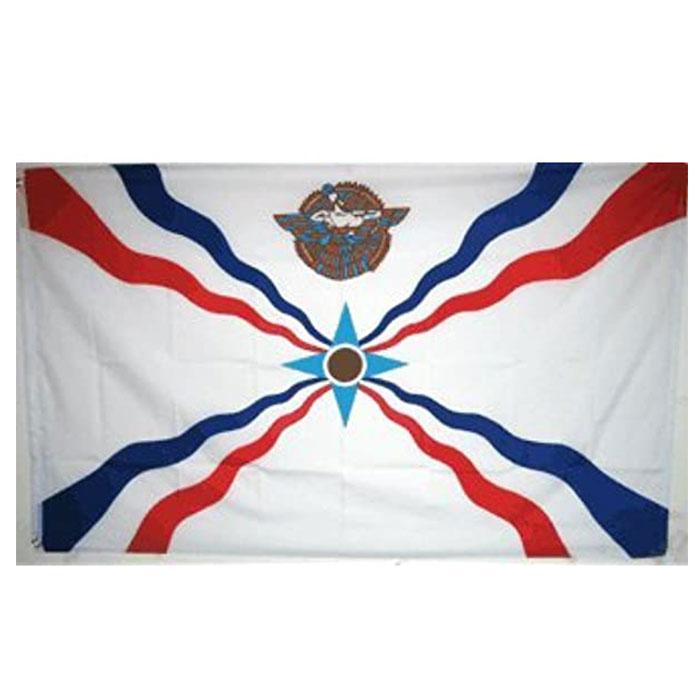 Assyrian Flag High Quality 3x5 FT National Banner 90x150cm Festival Party Gift 100D Polyester Indoor Outdoor Printed Flags and Banners
Assyrian Flag High Quality 3x5 FT National Banner 90x150cm Festival Party Gift 100D Polyester Indoor Outdoor Printed Flags and Banners