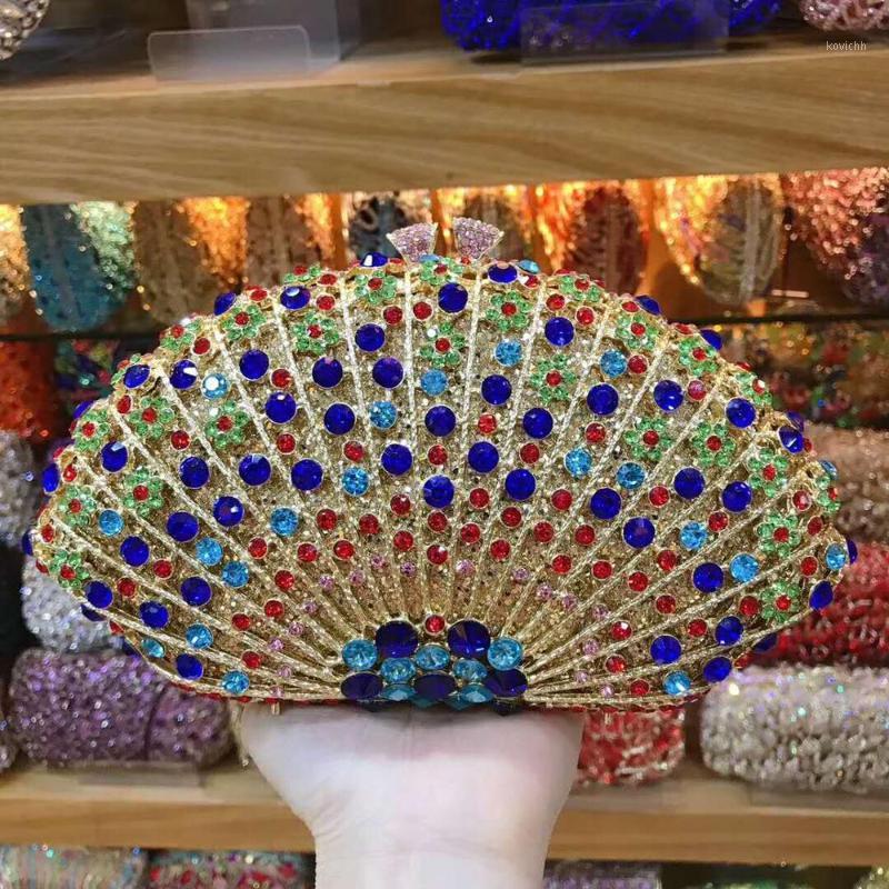 XIYUAN lady Colorful party Bridal clutch purse women crystal diamond Wedding Evening Bags blue Clutch Soiree handbag gift female1, Color same picture
XIYUAN lady Colorful party Bridal clutch purse women crystal diamond Wedding Evening Bags blue Clutch Soiree handbag gift female1, Color same picture
