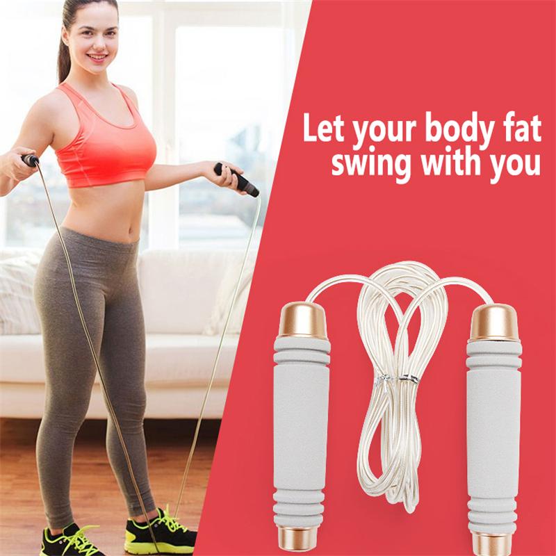 Handle Bearing Sports Ropes Fitness Skipping/Jumping Rope Fitness Equipment Gym Adjustable Jump Rope Training Workout Equipment
Handle Bearing Sports Ropes Fitness Skipping/Jumping Rope Fitness Equipment Gym Adjustable Jump Rope Training Workout Equipment