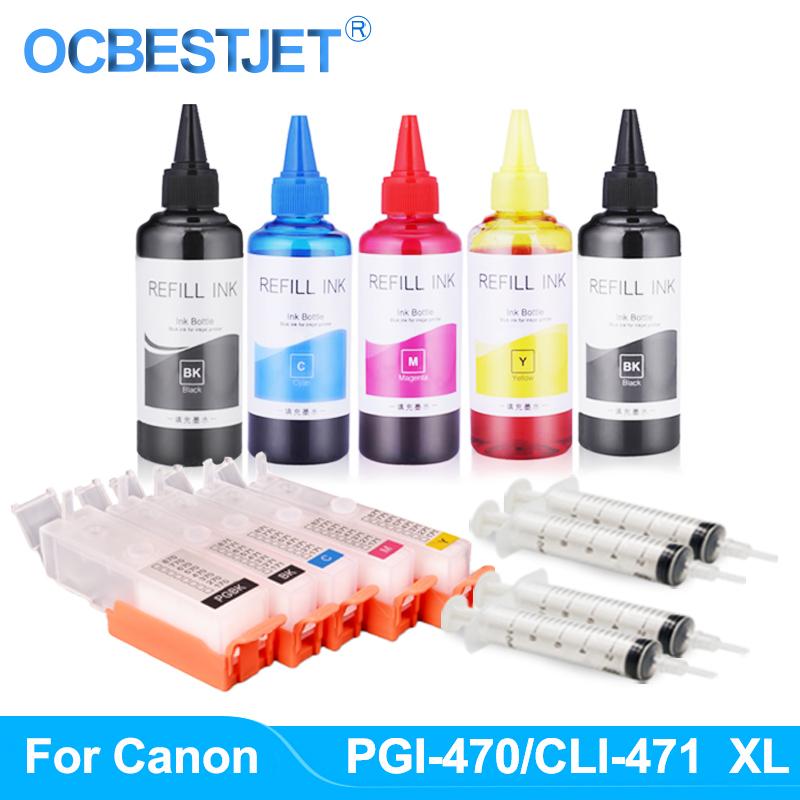 Refill Ink Kit For PGI-470 PGI-470XL Refill Ink Cartridge For Canon PIXMA MG5740 MG6840 MG7740 TS6040 TS5040 TS8040 TS9040
Refill Ink Kit For PGI-470 PGI-470XL Refill Ink Cartridge For Canon PIXMA MG5740 MG6840 MG7740 TS6040 TS5040 TS8040 TS9040