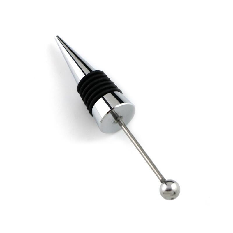 Gadget fantaisie Ajouter un Bear Bijoux Strasswork Lampe à vin Décoratif Bouchon de bouteille de bouteille de bouteille de bouteille de zinc en a