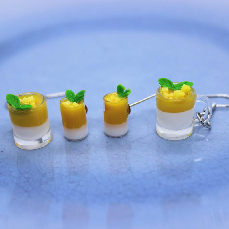 Funny Personality Creative 2021 New Mini Pudding Cup Resin Earrings Women's Fashion Simulation Drink Cup Jewelry DIY Gifts
Funny Personality Creative 2021 New Mini Pudding Cup Resin Earrings Women's Fashion Simulation Drink Cup Jewelry DIY Gifts