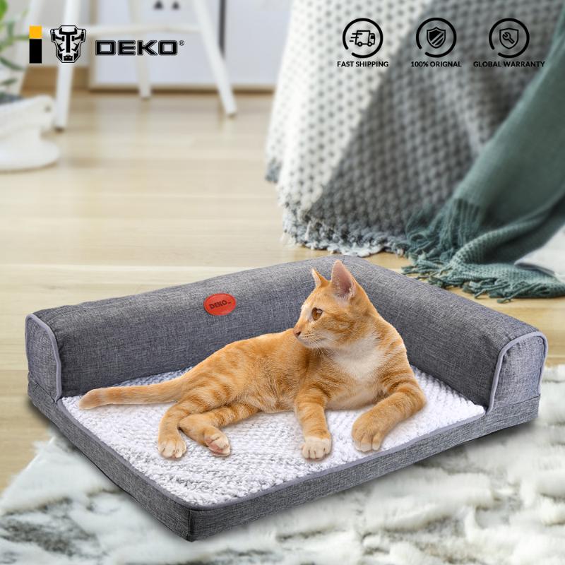 DEKO Dog Bed Soft Waterproof Cushion Sofa Cat House Warm Bed Puppy L Type Puppy Sleeping Hondenmand Mat Dog Supplies, L-shaped dog bed
DEKO Dog Bed Soft Waterproof Cushion Sofa Cat House Warm Bed Puppy L Type Puppy Sleeping Hondenmand Mat Dog Supplies, L-shaped dog bed