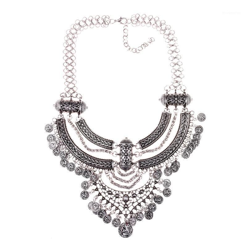 Boho Big Choker Necklace Women Inlaid Carving Jewelry Vintage Necklaces Metal Chain Choker Coin Pendant Statement Necklaces1
Boho Big Choker Necklace Women Inlaid Carving Jewelry Vintage Necklaces Metal Chain Choker Coin Pendant Statement Necklaces1