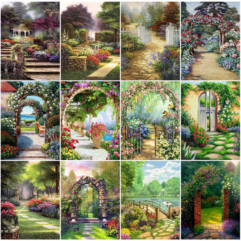 EverShine Diamond Painting Garden Full Square Diamond Embroidery Landscape Picture Rhinestones Mosaic New Arrival Handmade Art
EverShine Diamond Painting Garden Full Square Diamond Embroidery Landscape Picture Rhinestones Mosaic New Arrival Handmade Art