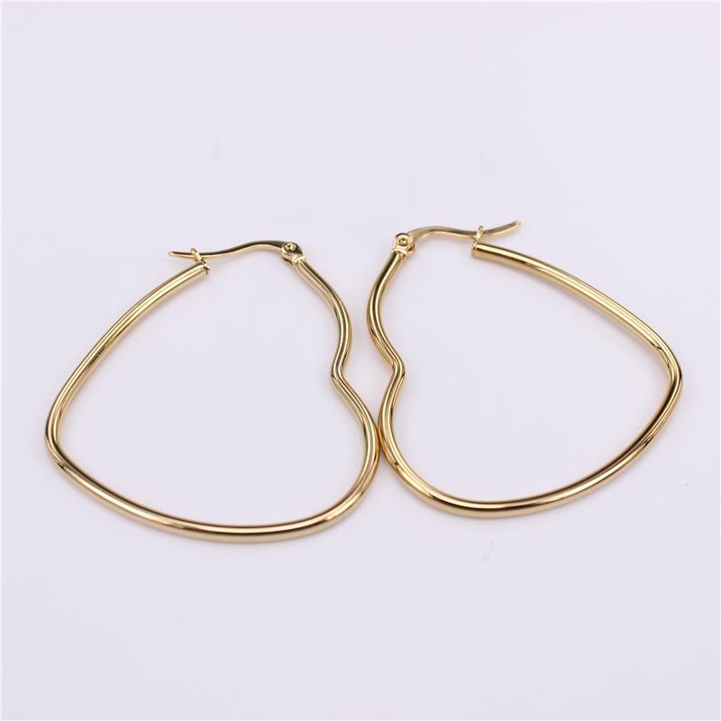 45mm50mm60mm Stainless steel coil earrings exaggeration popular accessories 2mm thicknessSL711
45mm50mm60mm Stainless steel coil earrings exaggeration popular accessories 2mm thicknessSL711