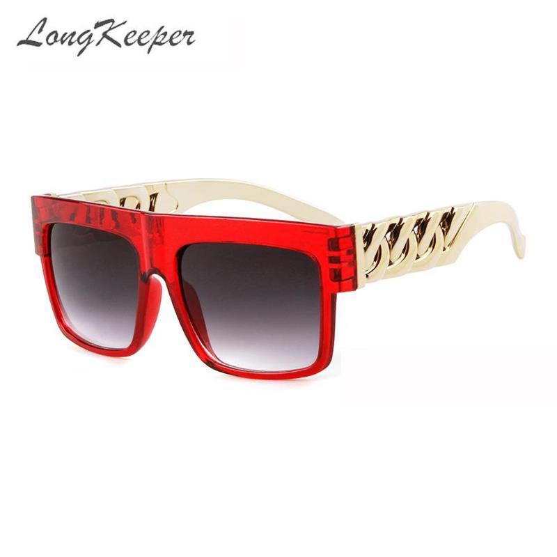 LongKeeper Oversized Gold Chain Steampunk Sunglasses Men Women Hip Hop Square Sun Glasses Mirrored Gafas De Moda Hombre UV400
LongKeeper Oversized Gold Chain Steampunk Sunglasses Men Women Hip Hop Square Sun Glasses Mirrored Gafas De Moda Hombre UV400