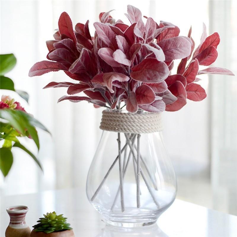 Artificial Silk ear plant branch flores fall leaves home Christmas decor wedding decoration Flowers diy arrangment wreath1, Green
Artificial Silk ear plant branch flores fall leaves home Christmas decor wedding decoration Flowers diy arrangment wreath1, Green