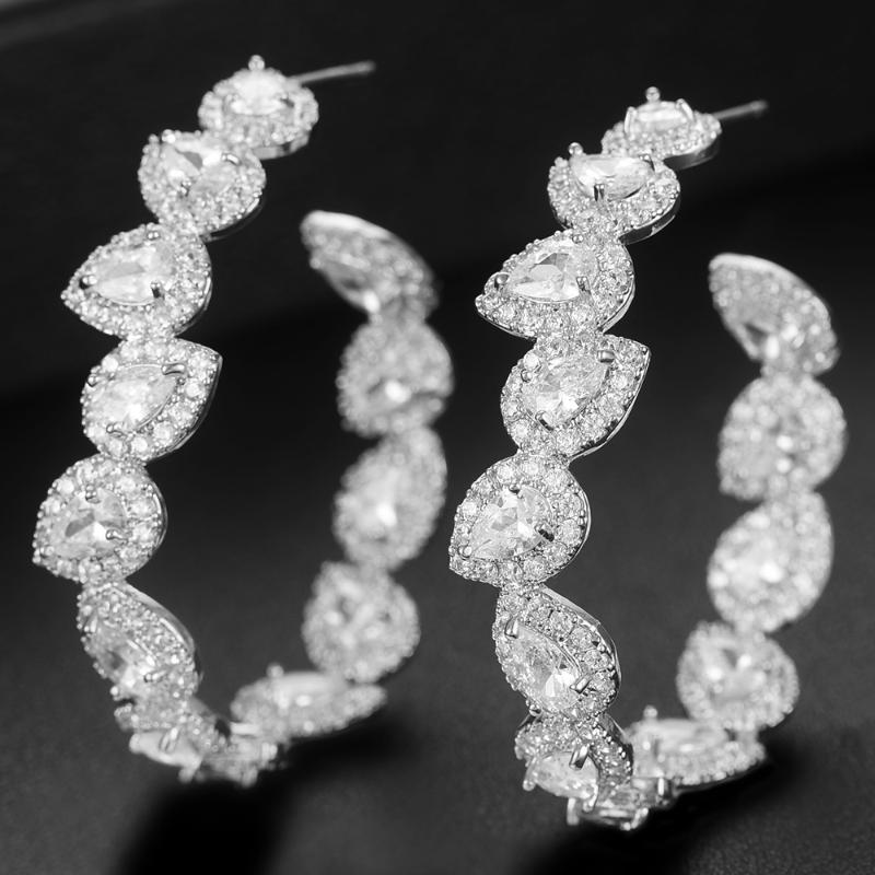 GODKI 46mm Luxury Iregular Geometry Circle Trendy Cubic Zirconia Women Wedding Party Earring High Jewelry Addiction
GODKI 46mm Luxury Iregular Geometry Circle Trendy Cubic Zirconia Women Wedding Party Earring High Jewelry Addiction