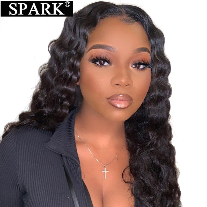 Spark 4x4 Lace Closure Bob Brazilian Deep Wave Wig 100% Human Hair Wigs Long Natural Black Color Pre Plucked With Baby Hair Remy
Spark 4x4 Lace Closure Bob Brazilian Deep Wave Wig 100% Human Hair Wigs Long Natural Black Color Pre Plucked With Baby Hair Remy