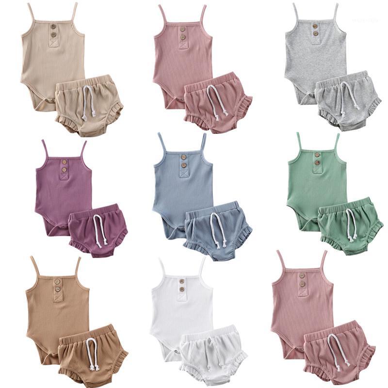 0-24M Newborn Baby Clothes Summer Baby Girl Boy Ribbed Sets Solid 2Pcs Sleeveless Bodysuit Tops+Shorts Casual Toddlers Tracksuit1, Blue
0-24M Newborn Baby Clothes Summer Baby Girl Boy Ribbed Sets Solid 2Pcs Sleeveless Bodysuit Tops+Shorts Casual Toddlers Tracksuit1, Blue