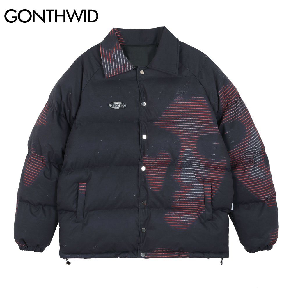 Thick Warm Parkas Jackets Streetwear Hip Hop Cotton Padded Jacket Coats Harajuku Casual Punk Rock Gothic Winter Outwear, Kg-1
Thick Warm Parkas Jackets Streetwear Hip Hop Cotton Padded Jacket Coats Harajuku Casual Punk Rock Gothic Winter Outwear, Kg-1