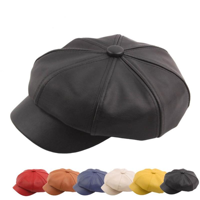 Berets Summer British Octagonal Beret Caps Men Women Classic Vintage Painter Cap Leather Outdoor Hats Flat Solid Unisex Duckbill Caps#D, Black
Berets Summer British Octagonal Beret Caps Men Women Classic Vintage Painter Cap Leather Outdoor Hats Flat Solid Unisex Duckbill Caps#D, Black
