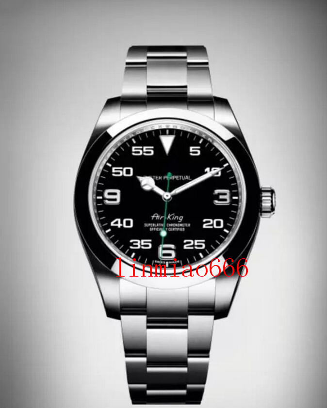 Top Luxury Menes Watch Exp Air King Series 116900 And 216570 Black 40mm Dial Automatic Mechanical Movement 316 Steel Bran Watches, 50 meters water resistance
Top Luxury Menes Watch Exp Air King Series 116900 And 216570 Black 40mm Dial Automatic Mechanical Movement 316 Steel Bran Watches, 50 meters water resistance