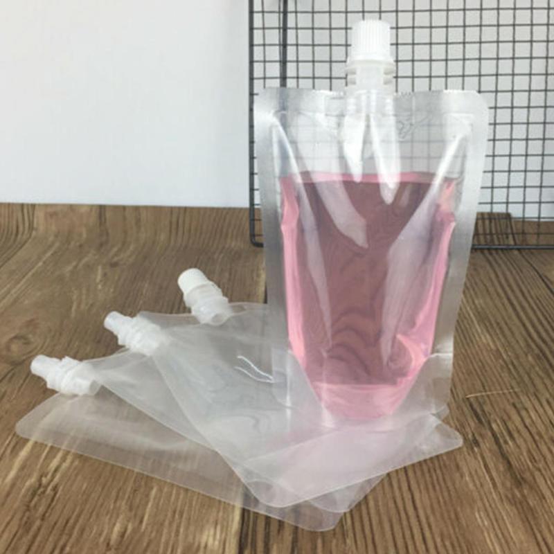 50 Pcs 200ml Portable Stand-up Transparent Plastic Drink Packaging Bags Spout Pouch For Beverage DIY Fruit Juice Milk Coffee
50 Pcs 200ml Portable Stand-up Transparent Plastic Drink Packaging Bags Spout Pouch For Beverage DIY Fruit Juice Milk Coffee