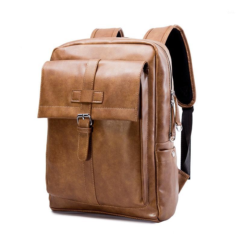 2020 New Quality PU Men's Korean Backpack Soft Leather Computer Bag Fashion Trend Waterproof Wearable Leisure Travel Bag1, Black
2020 New Quality PU Men's Korean Backpack Soft Leather Computer Bag Fashion Trend Waterproof Wearable Leisure Travel Bag1, Black