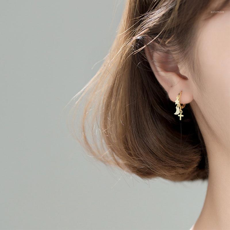 100% 925 Sterling Silver Gold Hoop Earrings for Women Circle Dangle Tassel Star Moon Cross Earring Fine Jewelry Lady Girls Gift1
100% 925 Sterling Silver Gold Hoop Earrings for Women Circle Dangle Tassel Star Moon Cross Earring Fine Jewelry Lady Girls Gift1
