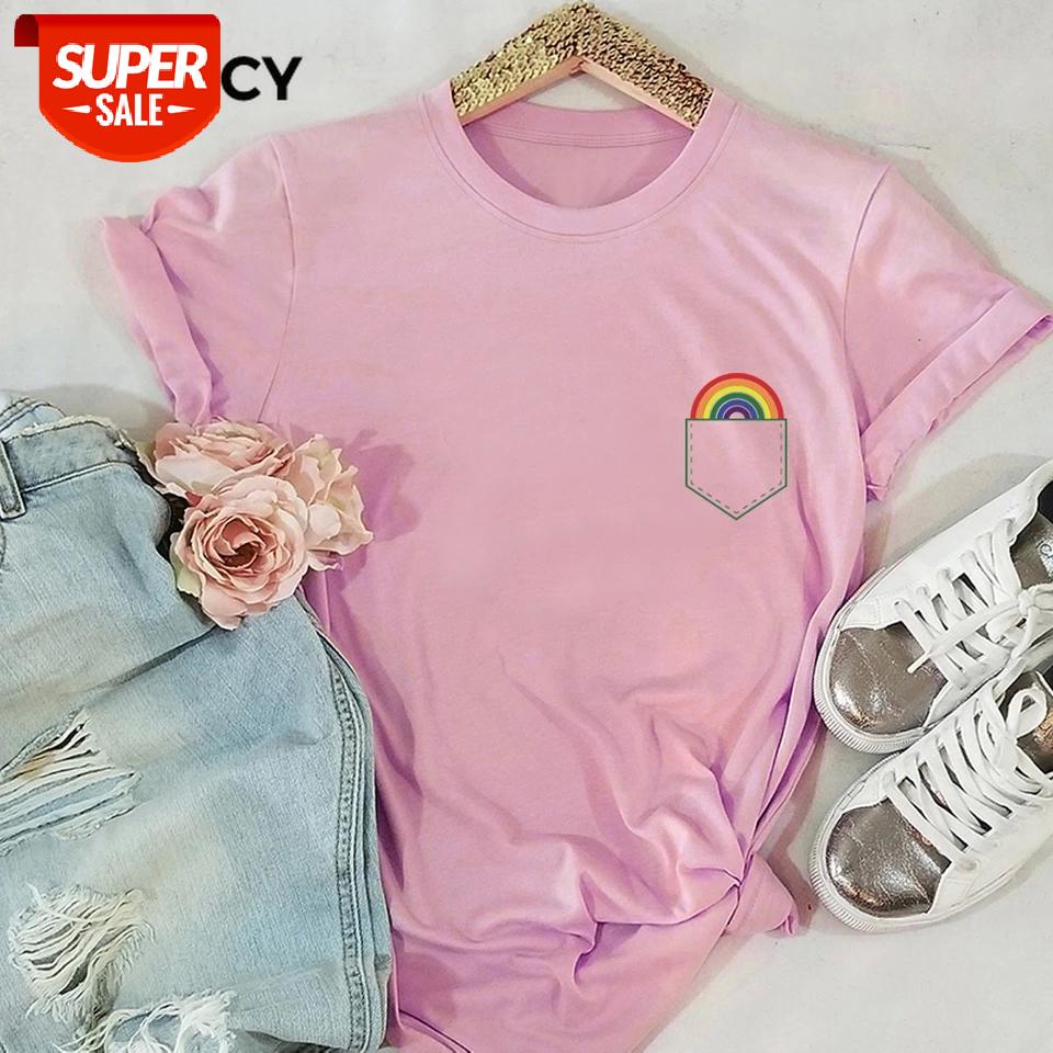 JFUNCY Rainbow Pocket Print Plus Size Short Sleeve Woman Tshirts Women T Shirt Casual Loose T-shirt Summer Tees 100% Cotton Tops #zx2r, White
JFUNCY Rainbow Pocket Print Plus Size Short Sleeve Woman Tshirts Women T Shirt Casual Loose T-shirt Summer Tees 100% Cotton Tops #zx2r, White