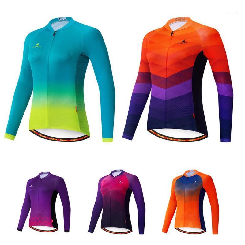MILOTO Pro Women Top Quality Cycling Jersey Long Sleeve MTB Bicycle Cycling Clothing Mountain Bike Sportswear Clothes1, 01 long jersey
MILOTO Pro Women Top Quality Cycling Jersey Long Sleeve MTB Bicycle Cycling Clothing Mountain Bike Sportswear Clothes1, 01 long jersey