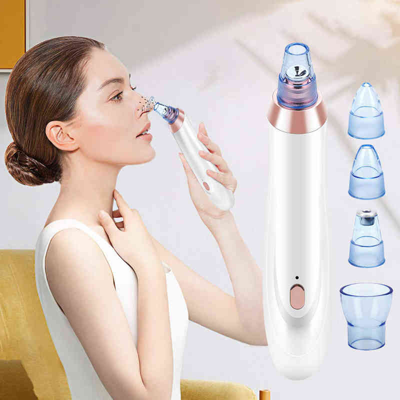 NXY Face Care Devices Face Nose Acne Black Dot Pimple Blackhead Remover Electric Vacuum Cleaner Pore Skin Care Tools Machine 0222