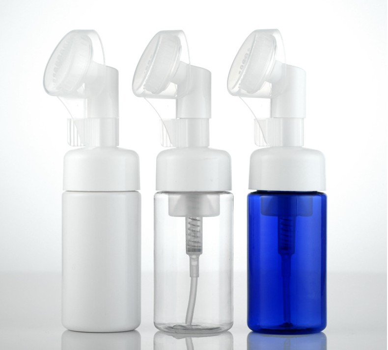 Hot Selling cheaper 100ml foam silicone brush foaming bottle cosmetic packaging facial cleanser mousse foaming bottle, Customize
Hot Selling cheaper 100ml foam silicone brush foaming bottle cosmetic packaging facial cleanser mousse foaming bottle, Customize