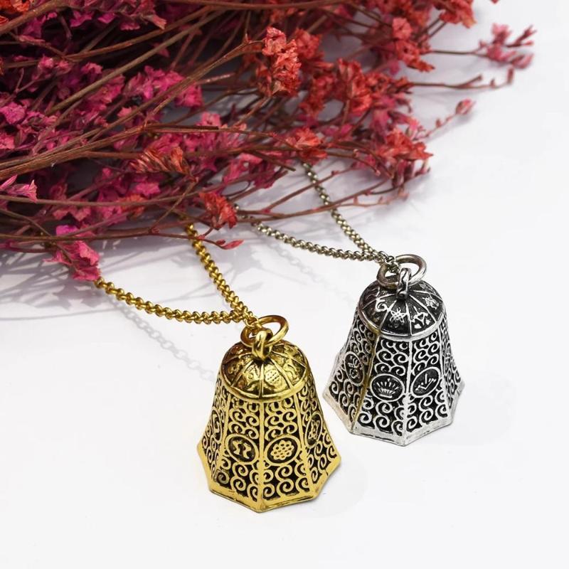 Vintage Alloy Carved Bells Geometric Shaped Pendant Necklaces Long Chains Sweater Necklaces for Women Boho Party Jewelry
Vintage Alloy Carved Bells Geometric Shaped Pendant Necklaces Long Chains Sweater Necklaces for Women Boho Party Jewelry