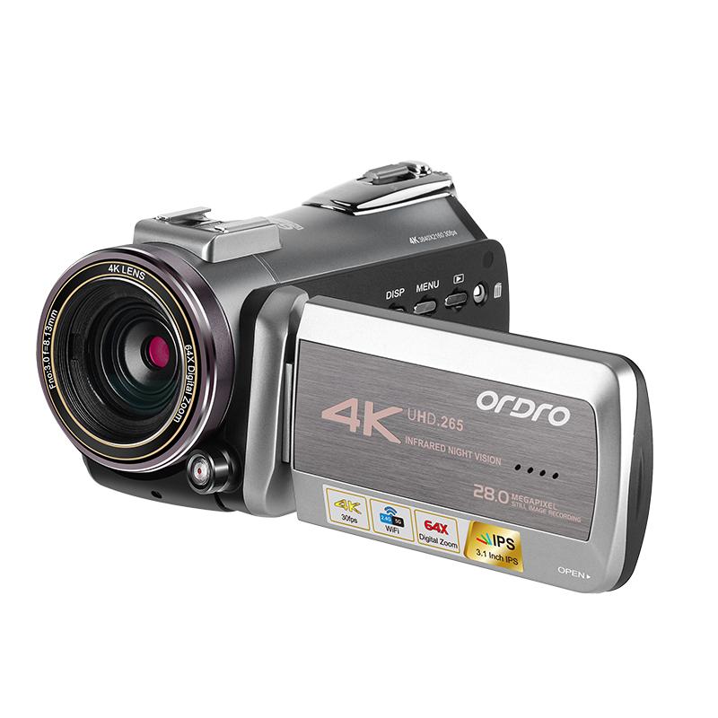 ORDRO AZ50 Real 4K 30FPS Video Camera H.265 Video Format Support WIFI supportStereo Microphone Telescope External Accessories, Standard
ORDRO AZ50 Real 4K 30FPS Video Camera H.265 Video Format Support WIFI supportStereo Microphone Telescope External Accessories, Standard