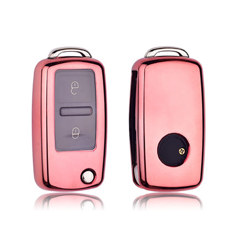 Soft TPU Car Key Remote Protect Full Case For Passat Golf Jetta Bora Polo Sagitar Tiguan Auto Keys Cover Shell