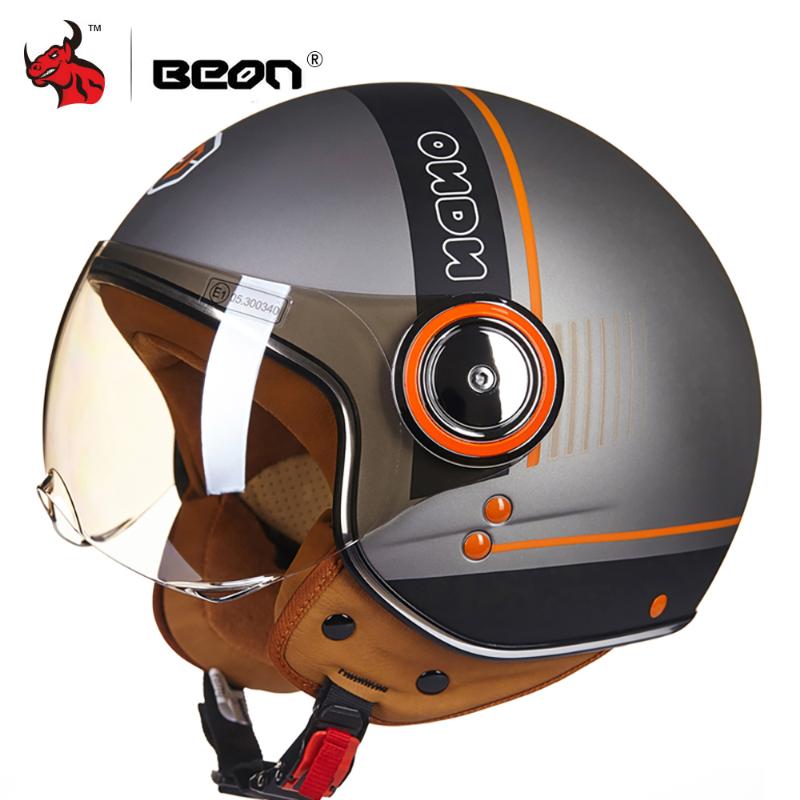 BEON Helmet Motorcycle Open Face Vintage Casco Moto Men Retro Moto Motocross Helmet Summer Scooter Motorbike Riding, 110b-a7
BEON Helmet Motorcycle Open Face Vintage Casco Moto Men Retro Moto Motocross Helmet Summer Scooter Motorbike Riding, 110b-a7
