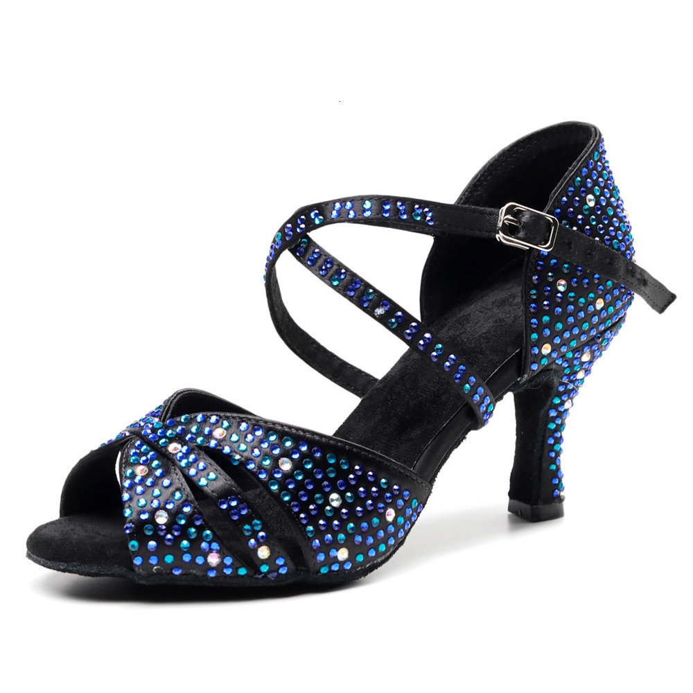 Jazz Dance Ladies Discounts Sell Social Teachers Professional Heels Urban Strass Woman Latin Dancing Shoes Blue 25pq, Six inches heel 1
Jazz Dance Ladies Discounts Sell Social Teachers Professional Heels Urban Strass Woman Latin Dancing Shoes Blue 25pq, Six inches heel 1