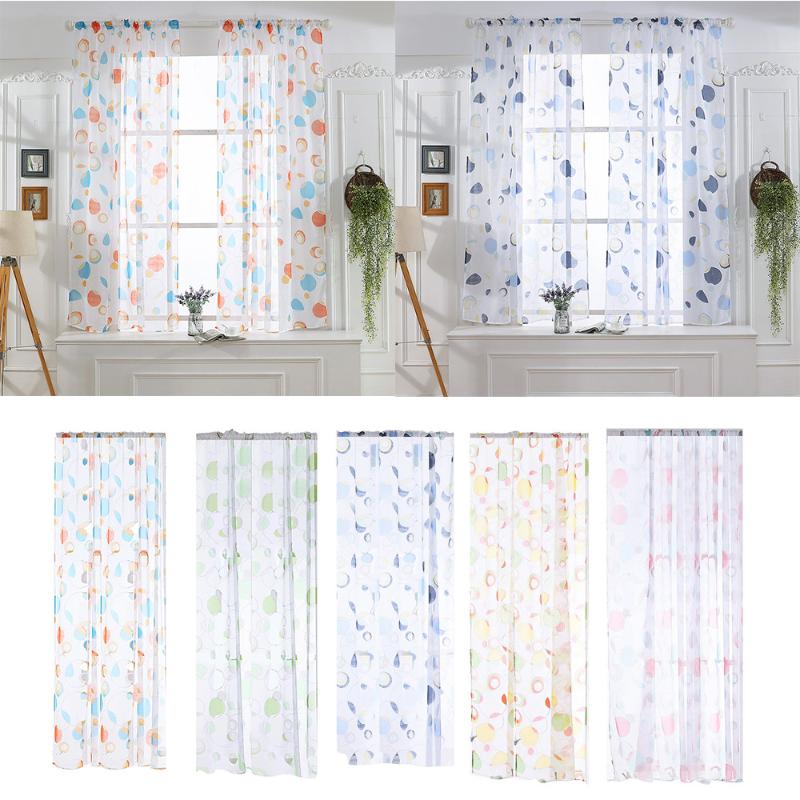 Voile Door Sheer Window Multicolor Curtain Fabric Leaves Sheer Curtain Tulle Window Treatment For Living room Decoration rideau
Voile Door Sheer Window Multicolor Curtain Fabric Leaves Sheer Curtain Tulle Window Treatment For Living room Decoration rideau