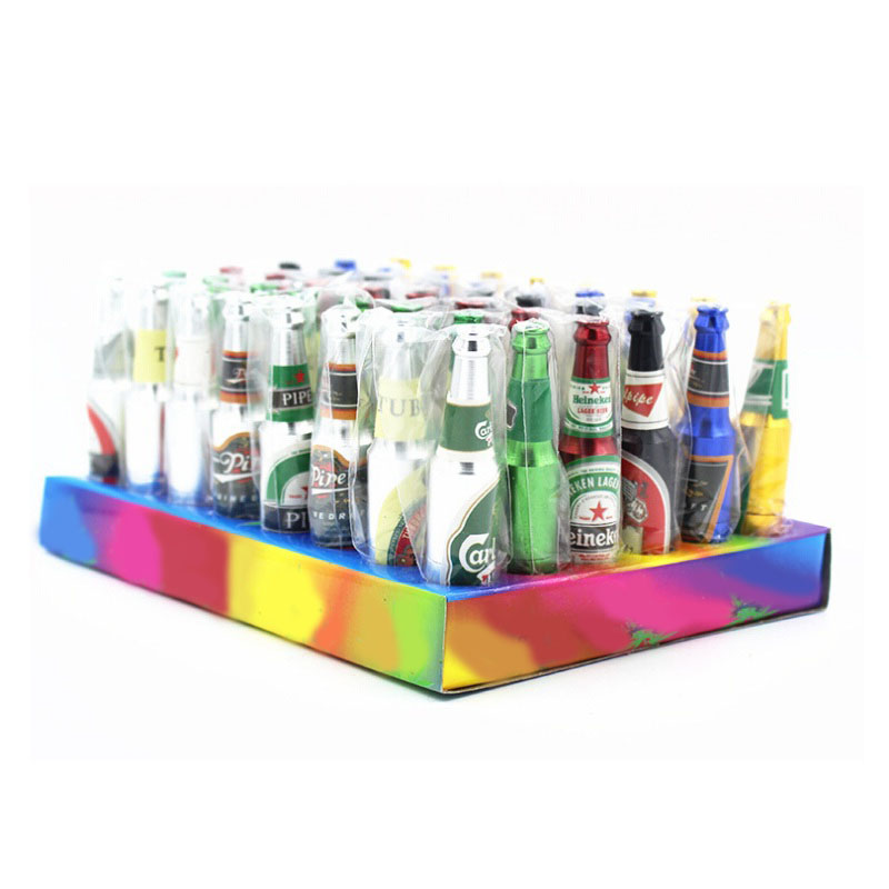 Beer Bottle Zinc Alloy Smoking Pipe Tobacco Heater Vaporizer Metal Smoke Pipe New style Tobacco Pipe
Beer Bottle Zinc Alloy Smoking Pipe Tobacco Heater Vaporizer Metal Smoke Pipe New style Tobacco Pipe