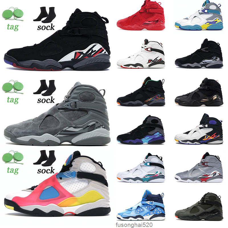 New Fashion 8 8s Jumpman Basketball Shoes Take Flight Bugs Bunny SE White Multicolor Three Peat Tinker Air Raid Womens Mens Sneakers JORDÁN, A18 valentine's day 40-47
New Fashion 8 8s Jumpman Basketball Shoes Take Flight Bugs Bunny SE White Multicolor Three Peat Tinker Air Raid Womens Mens Sneakers JORDÁN, A18 valentine's day 40-47