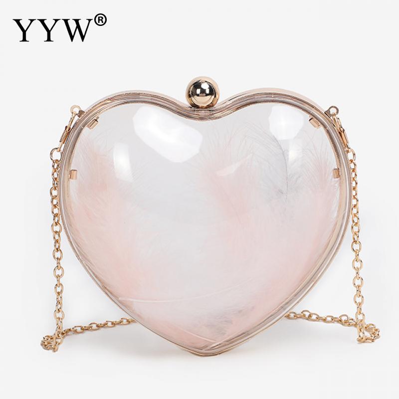 Women Cute Heart-Shaped Clutch Purse Transparent Acrylic Evening Bags Handbag For Bride Wedding Party Prom Shoulder Chain Bags, As pic
Women Cute Heart-Shaped Clutch Purse Transparent Acrylic Evening Bags Handbag For Bride Wedding Party Prom Shoulder Chain Bags, As pic