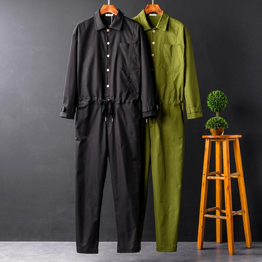 2020 Wear -2xl Autumn Japanese Male Released Long Sleeve Hairstylist Bib Working Pants with Overalls Da7e, Black
2020 Wear -2xl Autumn Japanese Male Released Long Sleeve Hairstylist Bib Working Pants with Overalls Da7e, Black